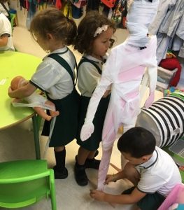 Estudiando Egipto en 3º de Infantil. 