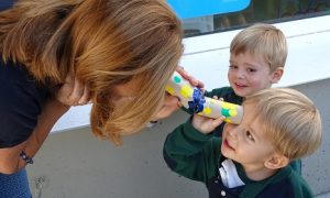 Los alumnos de Nursery 2 se convierten en exploradores
