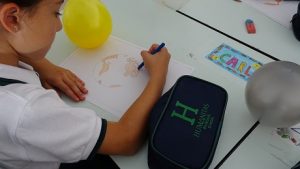 En 4º de Primaria trabajan las líneas imaginarias del planeta. 