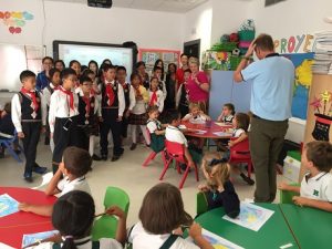 Alumnos de un colegio de Shanghai visitan H.B.S.