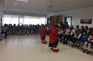 Alumnos de un colegio de Shanghai visitan H.B.S.