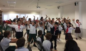 Alumnos de un colegio de Shanghai visitan H.B.S.