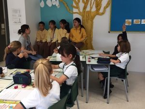 Alumnos de un colegio de Shanghai visitan H.B.S.