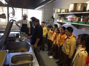 Alumnos de un colegio de Shanghai visitan H.B.S.