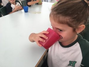 Los alumnos de 3º de Infantil han tomado el té.
