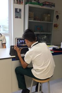 Repasando las constelaciones con Ipads en 1º E.S.O.