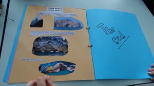 Trabajo sobre la geografía española en Social Science en 6º de Primaria. 