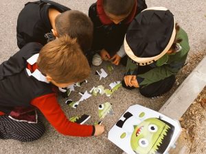 Los alumnos y profesores de H.B.S. celebran Hallowe'en 2017