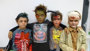 Los alumnos y profesores de H.B.S. celebran Hallowe'en 2017