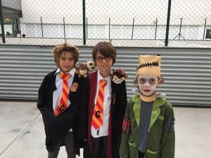 Los alumnos y profesores de H.B.S. celebran Hallowe'en 2017
