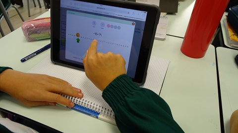 Repasando matemáticas con los Ipads en 1º de E.S.O.