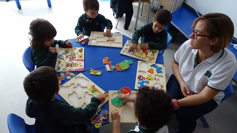 Proyecto matemático en Nursery 2.