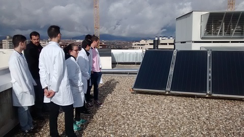 Futuros ingenieros en 2º de Bachillerato.
