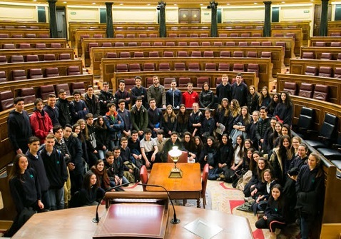 vISITA AL CONGRESO DE LOS DIPUTADOS