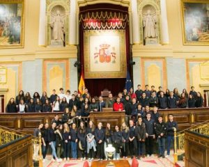 vISITA AL CONGRESO DE LOS DIPUTADOS