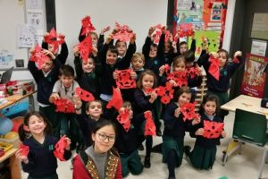 Celebración del año nuevo chino en Humanitas