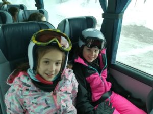Primera jornada en la nieve.