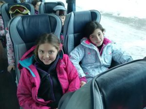 Primera jornada en la nieve.