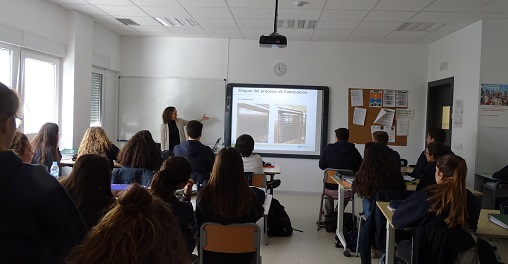 Ponencia sobre la industria farmacéutica en 1º de Bachillerato.