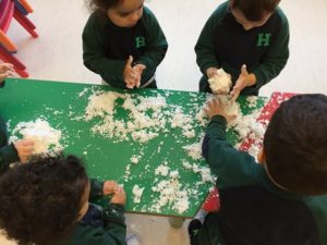 Fiesta del invierno en Nursery