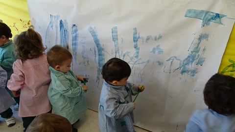 Taller de invierno con colorantes naturales en Nursery 1