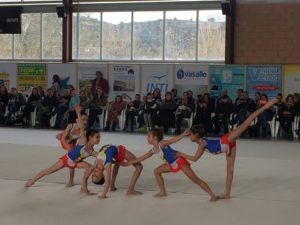 I fase campeonato interescolar Gimnastika