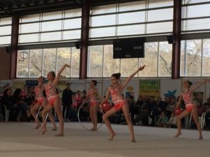 I fase campeonato interescolar Gimnastika