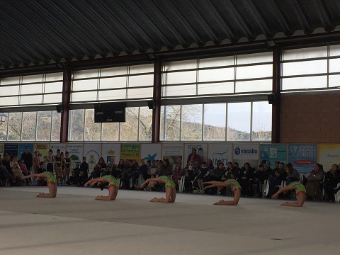 I fase campeonato interescolar Gimnastika