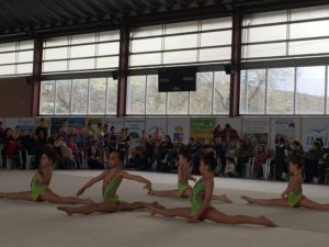 I fase campeonato interescolar Gimnastika