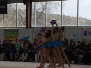 I fase campeonato interescolar Gimnastika