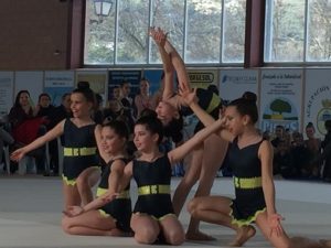 I fase campeonato interescolar Gimnastika