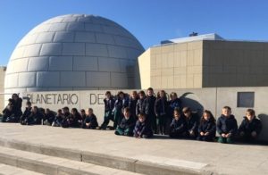 Visita al Planetario de los alumnos de 3º de Infantil