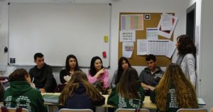 Visita de antiguos alumnos 