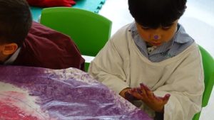 Taller SOÑANDO CON SER UN NIÑO... MIRÓ en 1º Infantil