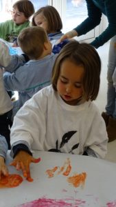 Taller SOÑANDO CON SER UN NIÑO... MIRÓ en 1º Infantil
