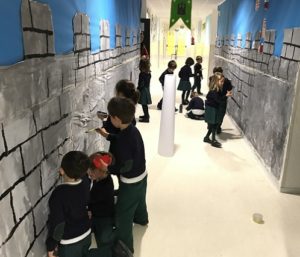 Caballeros y princesas en 3º de Infantil