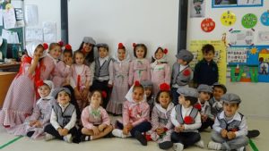 Chulapos y chulapas en Infantil