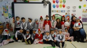 Chulapos y chulapas en Infantil