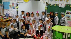 Chulapos y chulapas en Infantil