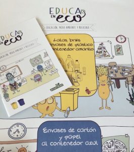 TALLER DE RECICLAJE EN 5º DE PRIMARIA Y A PERSONAL DE HBS