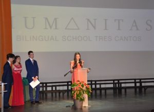 Graduación de los alumnos de 2º de Bachillerato en la Casa de la Cultura de Tres Cantos