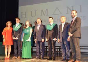 Graduación de los alumnos de 2º de Bachillerato en la Casa de la Cultura de Tres Cantos