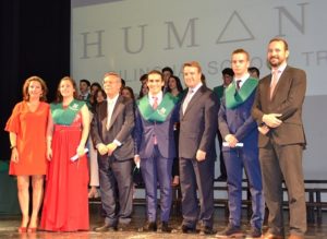 Graduación de los alumnos de 2º de Bachillerato en la Casa de la Cultura de Tres Cantos