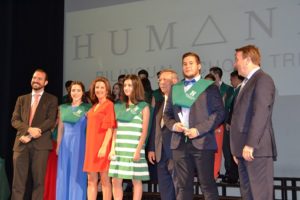 Graduación de los alumnos de 2º de Bachillerato en la Casa de la Cultura de Tres Cantos