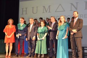 Graduación de los alumnos de 2º de Bachillerato en la Casa de la Cultura de Tres Cantos