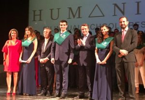 Graduación de los alumnos de 2º de Bachillerato en la Casa de la Cultura de Tres Cantos