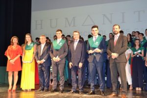 Graduación de los alumnos de 2º de Bachillerato en la Casa de la Cultura de Tres Cantos