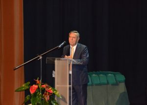 Graduación de los alumnos de 2º de Bachillerato en la Casa de la Cultura de Tres Cantos