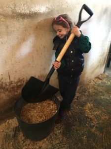 Alumnos de 2º y 3º de Infantil en la Granja Escuela