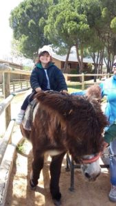 Alumnos de 2º y 3º de Infantil en la Granja Escuela